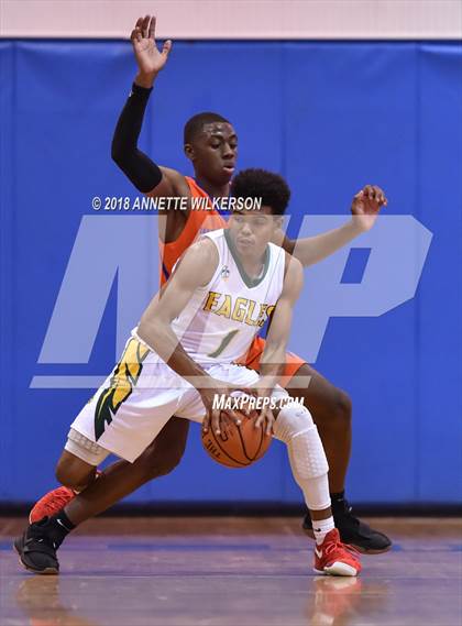 Thumbnail 3 in Central Florida Christian Academy vs. West Orange (Cancer Awareness Classic) photogallery.