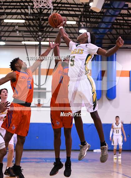 Thumbnail 2 in Central Florida Christian Academy vs. West Orange (Cancer Awareness Classic) photogallery.