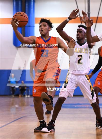 Thumbnail 3 in Central Florida Christian Academy vs. West Orange (Cancer Awareness Classic) photogallery.