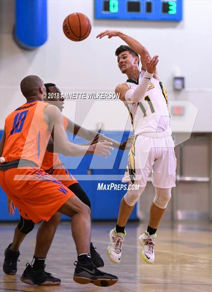 Thumbnail 2 in Central Florida Christian Academy vs. West Orange (Cancer Awareness Classic) photogallery.