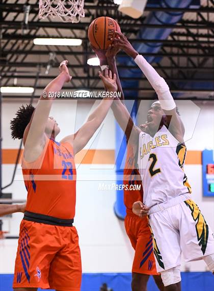 Thumbnail 3 in Central Florida Christian Academy vs. West Orange (Cancer Awareness Classic) photogallery.