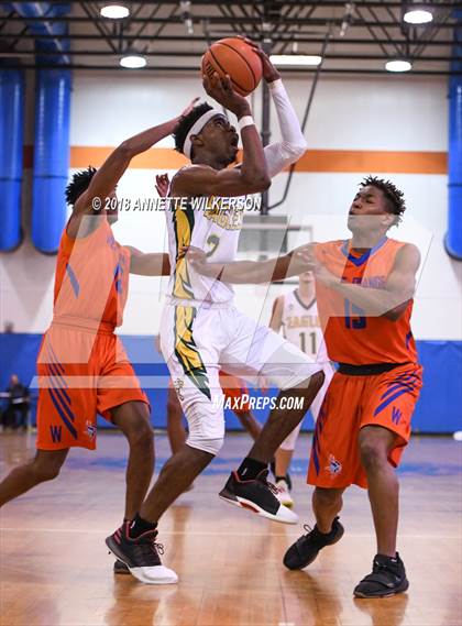 Thumbnail 2 in Central Florida Christian Academy vs. West Orange (Cancer Awareness Classic) photogallery.