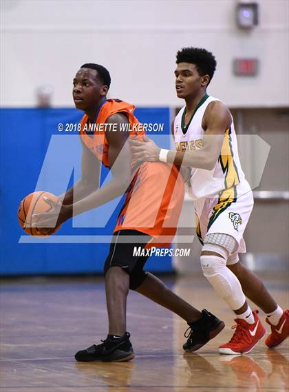 Thumbnail 3 in Central Florida Christian Academy vs. West Orange (Cancer Awareness Classic) photogallery.