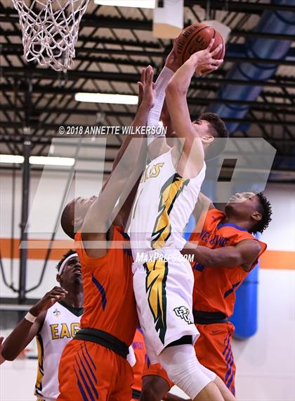 Thumbnail 1 in Central Florida Christian Academy vs. West Orange (Cancer Awareness Classic) photogallery.