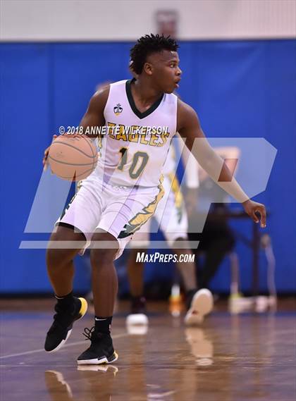 Thumbnail 2 in Central Florida Christian Academy vs. West Orange (Cancer Awareness Classic) photogallery.