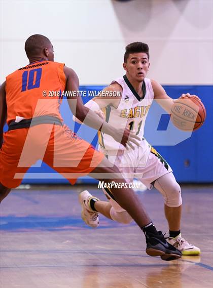 Thumbnail 1 in Central Florida Christian Academy vs. West Orange (Cancer Awareness Classic) photogallery.