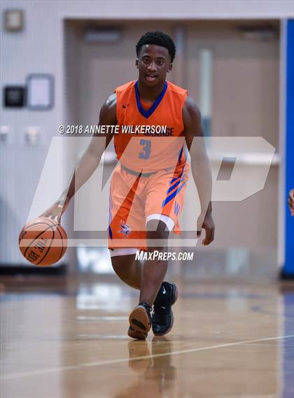 Thumbnail 2 in Central Florida Christian Academy vs. West Orange (Cancer Awareness Classic) photogallery.