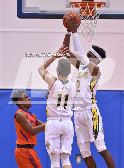 Thumbnail 1 in Central Florida Christian Academy vs. West Orange (Cancer Awareness Classic) photogallery.