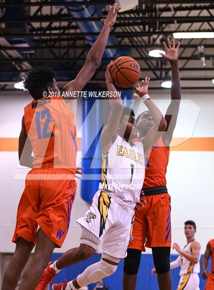 Thumbnail 1 in Central Florida Christian Academy vs. West Orange (Cancer Awareness Classic) photogallery.
