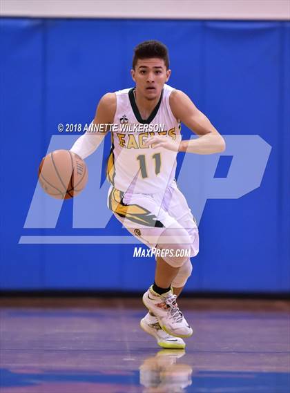 Thumbnail 2 in Central Florida Christian Academy vs. West Orange (Cancer Awareness Classic) photogallery.