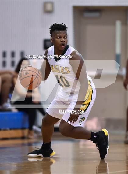 Thumbnail 3 in Central Florida Christian Academy vs. West Orange (Cancer Awareness Classic) photogallery.