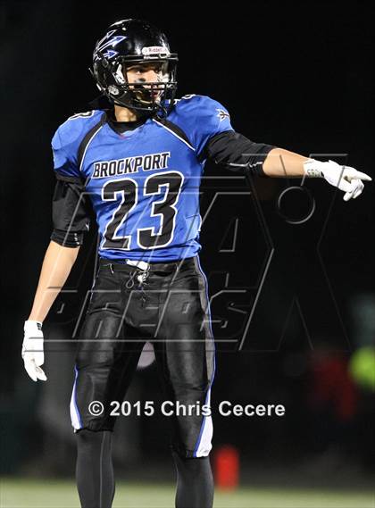 Thumbnail 3 in Brockport vs. Canandaigua Academy (Section 5 Class A Final) photogallery.