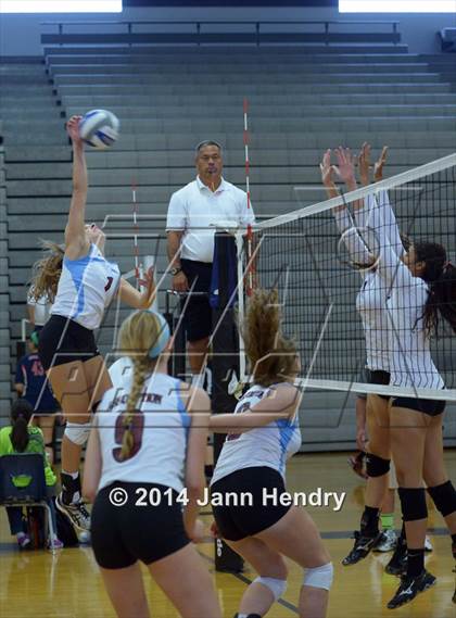 Thumbnail 3 in Assumption vs. Archbishop Mitty (Durango Fall Classic) photogallery.