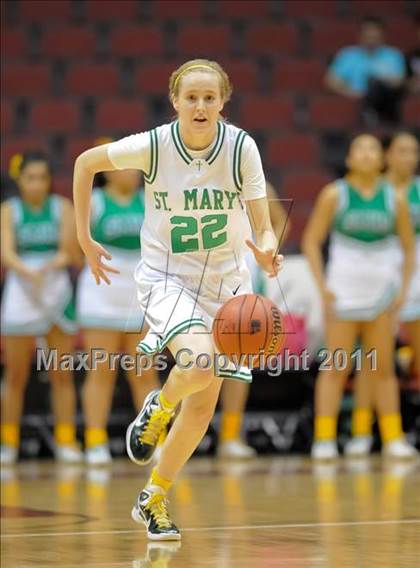 Thumbnail 3 in St. Mary's vs. Chandler (AIA State 5A-I Final) photogallery.
