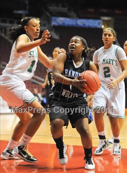 Thumbnail 2 in St. Mary's vs. Chandler (AIA State 5A-I Final) photogallery.