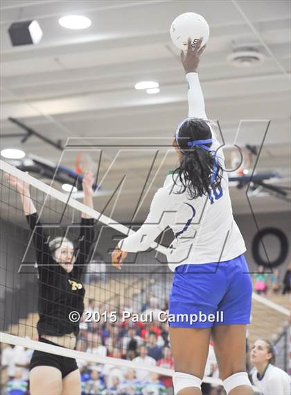 Thumbnail 2 in Gilbert vs Xavier (AIA Semifinal Playoff) photogallery.