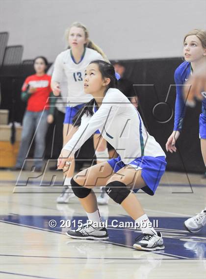 Thumbnail 1 in Gilbert vs Xavier (AIA Semifinal Playoff) photogallery.