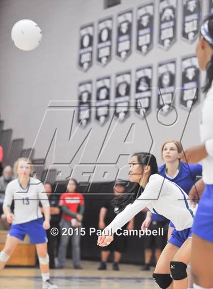 Thumbnail 2 in Gilbert vs Xavier (AIA Semifinal Playoff) photogallery.