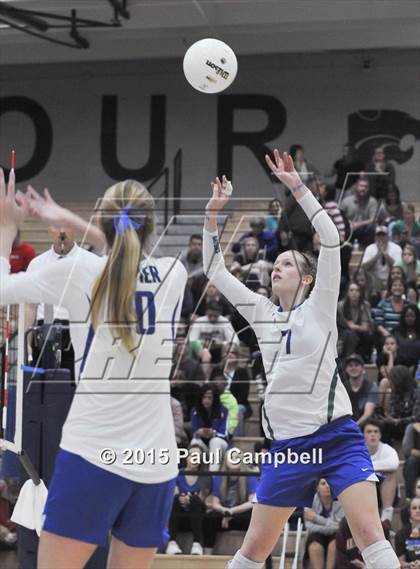 Thumbnail 1 in Gilbert vs Xavier (AIA Semifinal Playoff) photogallery.