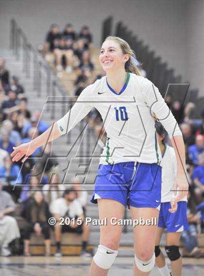 Thumbnail 2 in Gilbert vs Xavier (AIA Semifinal Playoff) photogallery.