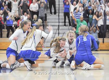 Thumbnail 2 in Gilbert vs Xavier (AIA Semifinal Playoff) photogallery.