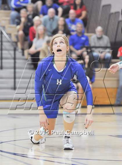 Thumbnail 1 in Gilbert vs Xavier (AIA Semifinal Playoff) photogallery.