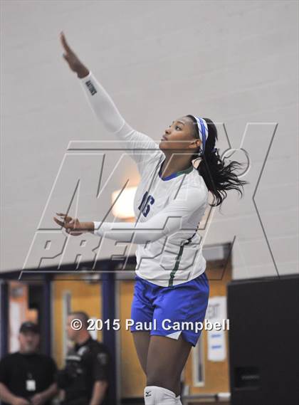 Thumbnail 1 in Gilbert vs Xavier (AIA Semifinal Playoff) photogallery.