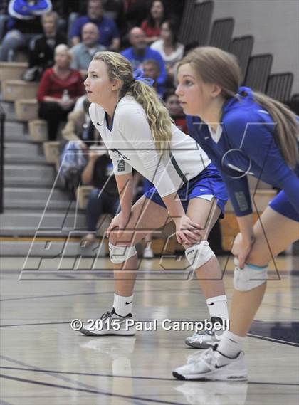Thumbnail 2 in Gilbert vs Xavier (AIA Semifinal Playoff) photogallery.