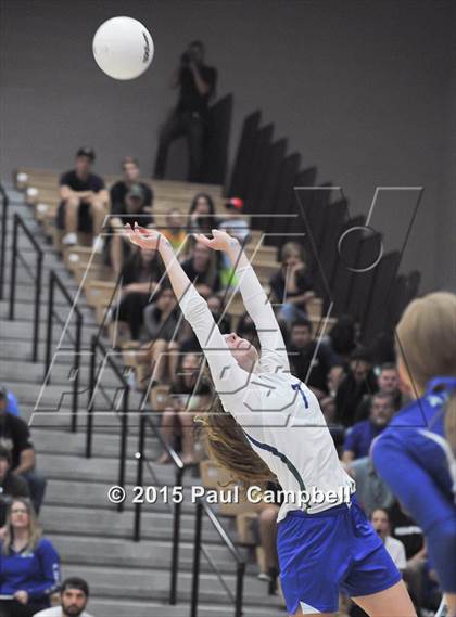 Thumbnail 1 in Gilbert vs Xavier (AIA Semifinal Playoff) photogallery.