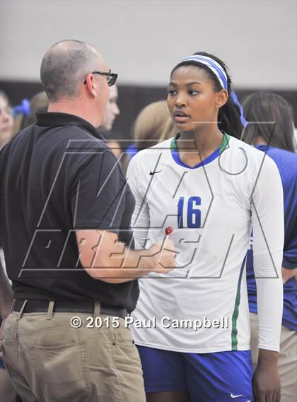 Thumbnail 3 in Gilbert vs Xavier (AIA Semifinal Playoff) photogallery.