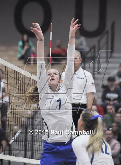 Thumbnail 2 in Gilbert vs Xavier (AIA Semifinal Playoff) photogallery.