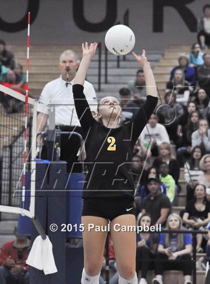 Thumbnail 1 in Gilbert vs Xavier (AIA Semifinal Playoff) photogallery.