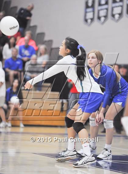 Thumbnail 3 in Gilbert vs Xavier (AIA Semifinal Playoff) photogallery.