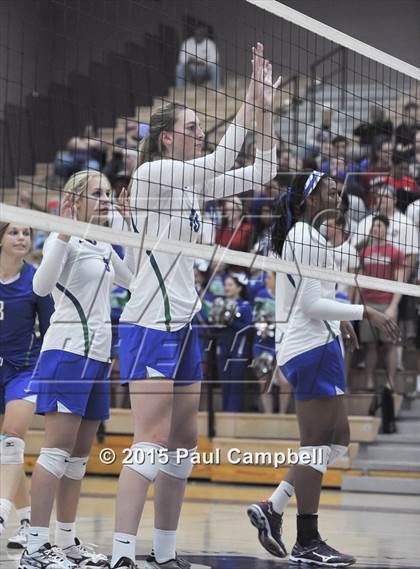 Thumbnail 1 in Gilbert vs Xavier (AIA Semifinal Playoff) photogallery.