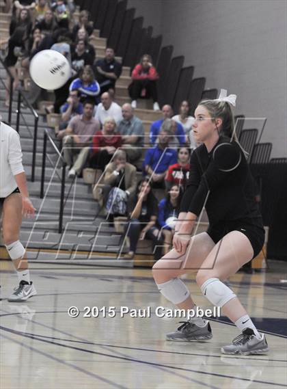 Thumbnail 1 in Gilbert vs Xavier (AIA Semifinal Playoff) photogallery.