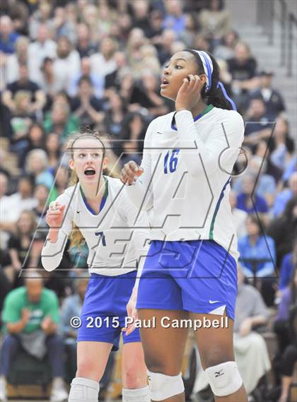 Thumbnail 1 in Gilbert vs Xavier (AIA Semifinal Playoff) photogallery.