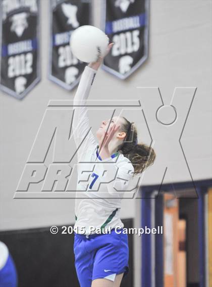 Thumbnail 2 in Gilbert vs Xavier (AIA Semifinal Playoff) photogallery.