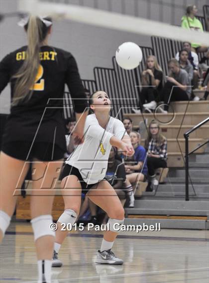 Thumbnail 3 in Gilbert vs Xavier (AIA Semifinal Playoff) photogallery.