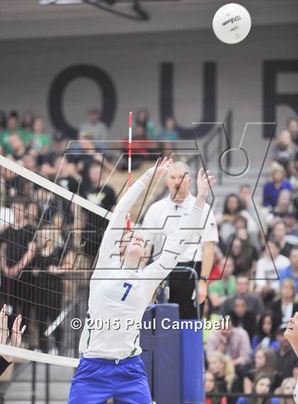 Thumbnail 1 in Gilbert vs Xavier (AIA Semifinal Playoff) photogallery.