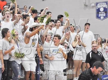 Thumbnail 2 in Gilbert vs Xavier (AIA Semifinal Playoff) photogallery.
