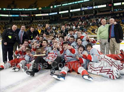 Thumbnail 1 in Burlington vs Catholic Memorial (MIAA Division 1A Final) photogallery.