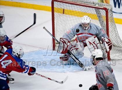 Thumbnail 3 in Burlington vs Catholic Memorial (MIAA Division 1A Final) photogallery.