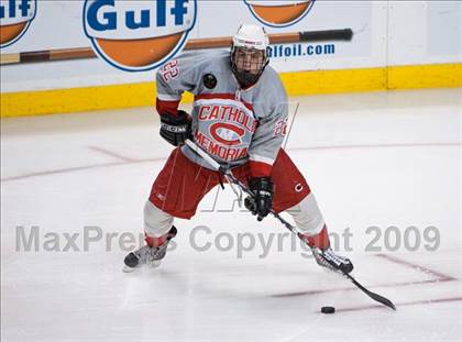 Thumbnail 2 in Burlington vs Catholic Memorial (MIAA Division 1A Final) photogallery.