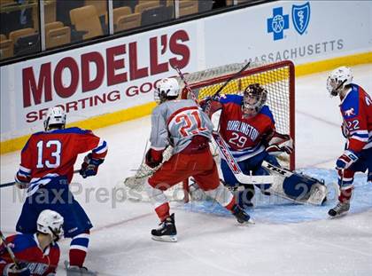 Thumbnail 1 in Burlington vs Catholic Memorial (MIAA Division 1A Final) photogallery.
