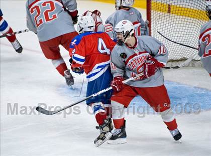 Thumbnail 2 in Burlington vs Catholic Memorial (MIAA Division 1A Final) photogallery.