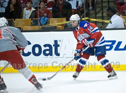 Thumbnail 1 in Burlington vs Catholic Memorial (MIAA Division 1A Final) photogallery.
