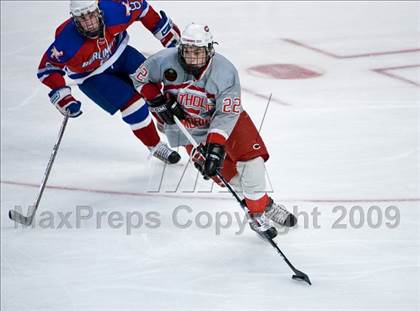 Thumbnail 3 in Burlington vs Catholic Memorial (MIAA Division 1A Final) photogallery.