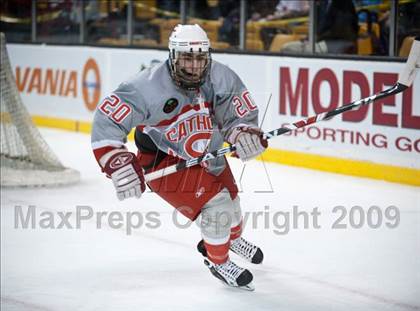 Thumbnail 1 in Burlington vs Catholic Memorial (MIAA Division 1A Final) photogallery.