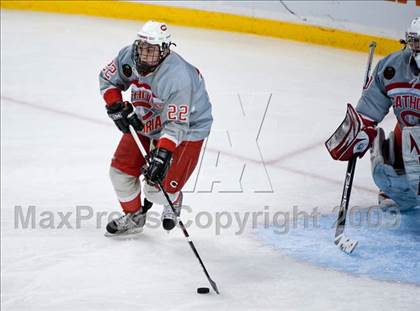 Thumbnail 3 in Burlington vs Catholic Memorial (MIAA Division 1A Final) photogallery.