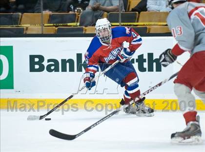 Thumbnail 1 in Burlington vs Catholic Memorial (MIAA Division 1A Final) photogallery.